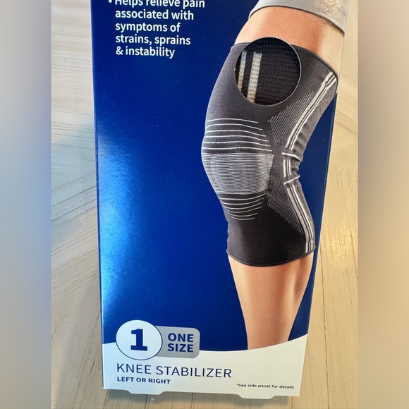 NIB - Walgreens Knee Stabilizer with Gel Patella Cushion - One Size - L/R Knee - Picture 8 of 8